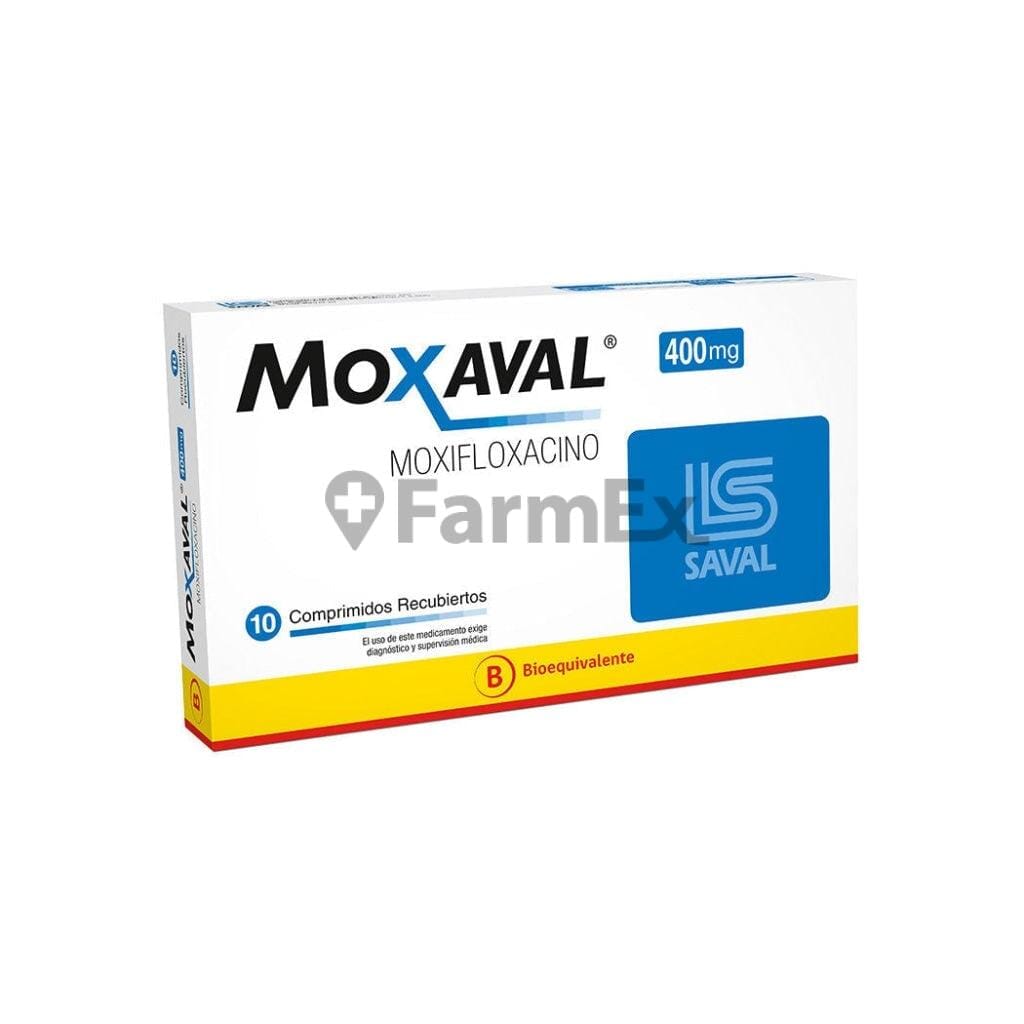 Moxaval 400 mg x 10 comprimidos Farmex-Pluxee-Persistente
